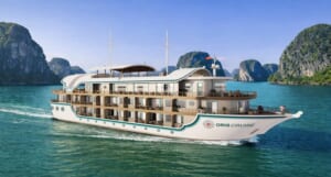 Oris cruise Lan Ha Bay boutique luxury overview photo 1